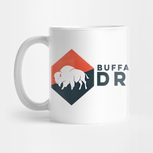 vintage, buffalo drygoods design Mug